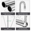 Giá Phơi Quần Áo Inox Không Đục Lỗ - Điều Chỉnh Độ, Giàn Cây Tiện Lợi, 77.000₫ 9