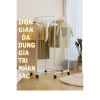 Giá phơi quần áo lục giác di động đa chức năng, treo mũ áo, dùng ban công, chỉ 150.000₫ 4