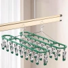 Giá phơi tất 18 kẹp thép không gỉ - móc treo sấy nhỏ giọt, giảm còn 65.000₫ 3