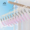 Giá phơi tất thép không gỉ 20 kẹp đa năng sấy tất, đồ lót, quần áo trên ban công 8