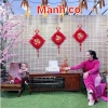 Giá rẻ 90k - Mành cọ & mành tăm trang trí Tết 2.025, che nắng mưa bền, đẹp nhất 4