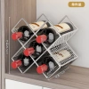 Giá rượu vang đỏ cao cấp, hỗ trợ nghiêng, trưng bày tủ rượu - ánh sáng sang trọng, giá 313.840₫ 8