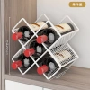 Giá rượu vang đỏ cao cấp, hỗ trợ nghiêng, trưng bày tủ rượu - ánh sáng sang trọng, giá 313.840₫ 9