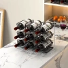 Giá rượu vang đỏ gia đình, tủ đựng nhiều chai, thiết kế hiện đại, giá 227k 10