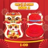 Giá sỉ 1.000 Bao Lì Xì Chibi 2.026 phản quang - 100 mẫu hoạt hình, chỉ 145.000đ 2