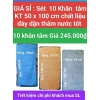 Giá Sỉ 20 Set Khăn Lau Đa Năng Kẹp 5 Cái - Chất Dày, Siêu Thấm Nước, Giá 244k 5