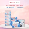 Giá Sỉ 5 Xách Full VAT - Bịch 5 gói Giấy Ăn Cao Cấp Gumi 5 Lớp Siêu Dai Dày Mềm Mịn, Chỉ 59.000₫ 3