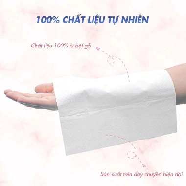 Giá Sỉ 5 Xách Full VAT - Bịch 5 gói Giấy Ăn Cao Cấp Gumi 5 Lớp Siêu Dai Dày Mềm Mịn, Chỉ 59.000₫ 4