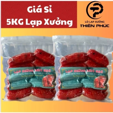 Giá Sỉ 5KG Lạp Xưởng Thịt Thiên Phúc Đặc Sản Cai Lậy - Giá chỉ 590.000đ