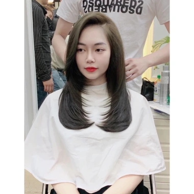 Giá sỉ khăn choàng chụp ảnh mẫu tóc salon, tóc khách hàng nổi bật chỉ 45.000 VND