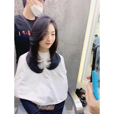 Giá sỉ khăn choàng chụp ảnh mẫu tóc salon, tóc khách hàng nổi bật chỉ 45.000 VND