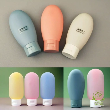 GIÁ SỈ SET 3 Chai Chiết Sữa Tắm Du Lịch - Lọ Mỹ Phẩm Nhựa Dẻo Pastel Baby 88.467 19.499₫