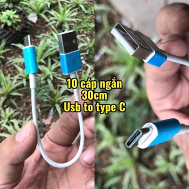 Giá Sĩ Set Combo 10 Cáp Sạc Nhanh 6A Type-C PVC - Sạc Siêu Tốc, Giá Chỉ 45.000đ