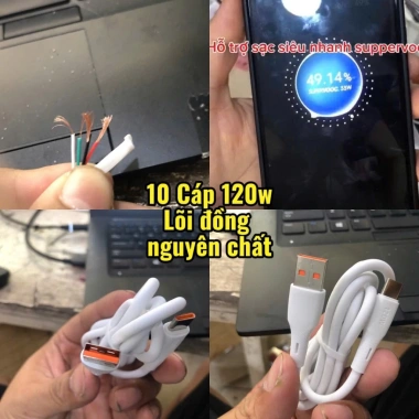Giá Sĩ Set Combo 10 Cáp Sạc Nhanh 6A Type-C PVC - Sạc Siêu Tốc, Giá Chỉ 45.000đ 10 Giá Sĩ Set Combo 10 Cáp Sạc Nhanh 6A Type-C PVC - Sạc Siêu Tốc, Giá Chỉ 45.000đ 10
