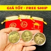 Giá Sỉ Tết 2.026 Xu Lá Vàng Ngựa Thần Tài May Mắn và Túi Gấm Phúc Lộc 5.298₫