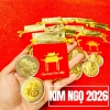 Giá Sỉ Tết 2.026 Xu Lá Vàng Ngựa Thần Tài May Mắn và Túi Gấm Phúc Lộc 5.298₫ 5