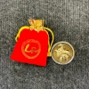 Giá Sỉ Tết 2.026 Xu Lá Vàng Ngựa Thần Tài May Mắn và Túi Gấm Phúc Lộc 5.298₫ 8