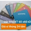 Giá sỉ thảm xốp trải sàn ghép vân khế 2 mặt - Thùng 24 tấm chỉ 935.000₫