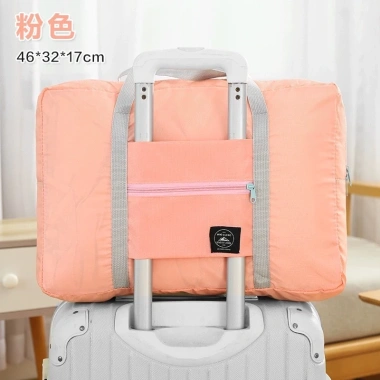 Giá Sỉ Túi xách du lịch gấp gọn siêu nhẹ chống nước, treo trên thanh kéo vali 88.465 - 33.999 VND