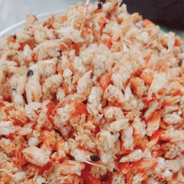 Giá sốc 1kg Đầu tôm khô ngon, không sạn, kèm cát vựa khô tú sương – Chỉ 49.000đ