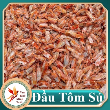 Giá sốc 1kg Đầu tôm khô ngon, không sạn - Vựa Khô Minh Triết, chỉ 79.000đ