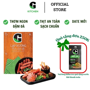 Giá Sốc Combo 3 Hộp Lạp Xưởng Mai Quế Lộ G Kitchen 500g+200g Giao Toàn Quốc HCM Giảm Đến 23%