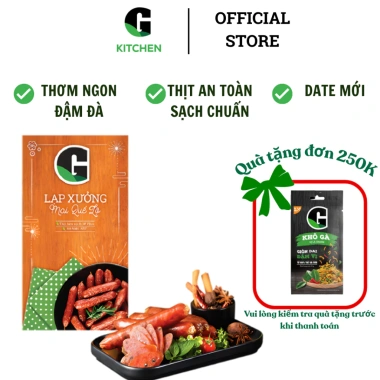 Giá Sốc Combo 3 Hộp Lạp Xưởng Mai Quế Lộ G Kitchen 500g+200g Giao Toàn Quốc HCM Giảm Đến 23%