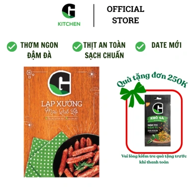Giá Sốc Combo 3 Hộp Lạp Xưởng Mai Quế Lộ G Kitchen 500g+200g Giao Toàn Quốc HCM Giảm Đến 23%