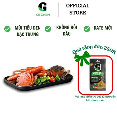Giá Sốc Combo 3 Túi Lạp Xưởng Tiêu Truyền Thống 200g/500g - Giao Toàn Quốc, 167k