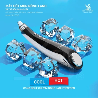 GIÁ SỐC Máy Hút Mụn Nóng Lạnh YDF 001S - Chườm Ấm Khóa Lạnh, Se Khít Lỗ Chân Lông - Hàng Hãng 199k 2