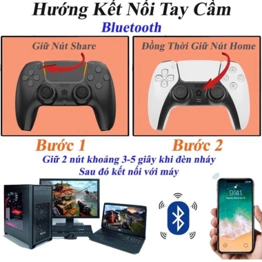 Giá sốc Tay cầm P4 Plus cho FIFA Online 4 – Không dây, có dây, tương thích PC Laptop, 299.000₫ 8
