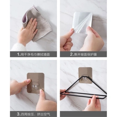 Giá tam giác gài dép nhà tắm & dép trong nhà - Tiện Ích Việt Tín khuyến mãi 29.993₫ 5