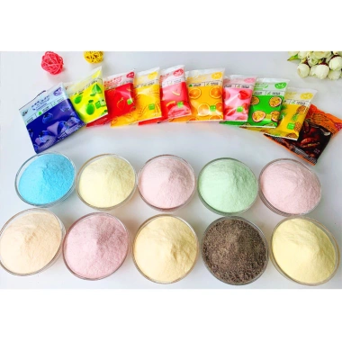 Giá tốt nhất Bột trái cây dâu tây việt quất khoai môn đa vị 100g tạo màu bánh kẹo - Hoàn Food 35.000đ