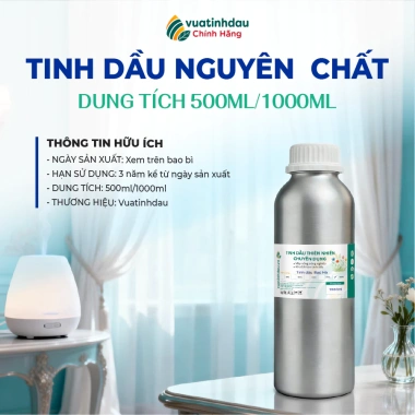 Giá Tốt Tinh Dầu Chuyên Dụng Cho Máy Xông VUATINHDAU 500ml/1.000ml - Khuếch Tán Thơm Phòng, Giảm Giá 398.860 VND