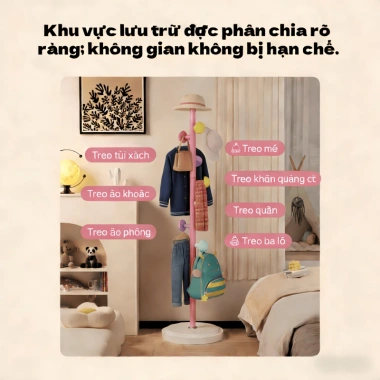 Giá treo áo hình nấm đa màu sắc Kiểu đứng tiết kiệm không gian phòng ngủ 130.000đ 6 Giá treo áo hình nấm đa màu sắc Kiểu đứng tiết kiệm không gian phòng ngủ 130.000đ 6
