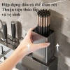 Giá treo bếp HABO - Giá để dao kéo, ống đựng đũa thìa, thanh treo khăn, móc xẻng vá, chỉ 112.000 VNĐ 5