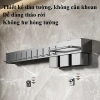 Giá treo bếp HABO - Giá để dao kéo, ống đựng đũa thìa, thanh treo khăn, móc xẻng vá, chỉ 112.000 VNĐ 9