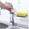 Giá treo dán tường inox 304 đồ rửa chén bát, khay hứng nước tiện dụng - 24.500₫ 8