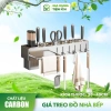 Giá Treo Dao Kéo Đa Năng Inox 304 - Kệ Nhà Bếp Gắn Tường Tiết Kiệm Diện Tích 79.000₫