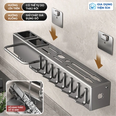 Giá Treo Dao Kéo Đa Năng Inox 304 - Kệ Nhà Bếp Gắn Tường Tiết Kiệm Diện Tích 79.000₫ 3 Giá Treo Dao Kéo Đa Năng Inox 304 - Kệ Nhà Bếp Gắn Tường Tiết Kiệm Diện Tích 79.000₫ 3