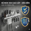 Giá treo dao tường không khoan - Đa năng nhà bếp, chống gỉ, tiết kiệm không gian 3