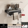 Giá treo dao tường không khoan - Đa năng nhà bếp, chống gỉ, tiết kiệm không gian 10