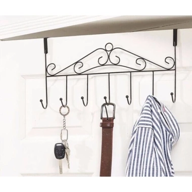 Giá Treo Đồ Đa Năng Gắn Sau Tủ Cánh Cửa Móc Tiện Ích Cho Nhà Tắm & Bếp, Giá 9.900