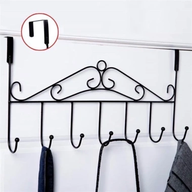 Giá Treo Đồ Đa Năng Gắn Sau Tủ Cánh Cửa Móc Tiện Ích Cho Nhà Tắm & Bếp, Giá 9.900