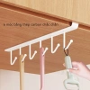 Giá Treo Đồ Dưới Tủ Bếp Không Cần Khoan TN16 - Móc Đa Năng, Cố Định, Gọn Gàng, Chỉ 21.000₫ 6