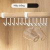 Giá Treo Đồ Dưới Tủ Bếp Không Cần Khoan TN16 - Móc Đa Năng, Cố Định, Gọn Gàng, Chỉ 21.000₫ 10