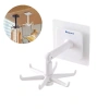 Giá treo đồ nhà bếp 6 móc đa năng xoay 360° kèm miếng dán tường siêu dính - chỉ 7.800₫ 10