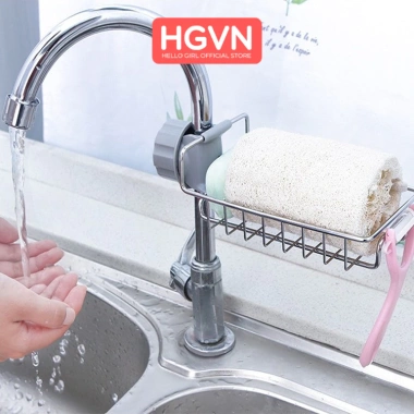 Giá treo đồ rửa bát inox cao cấp - Bồn sang trọng, giảm 20% chỉ 42.000 VND 4