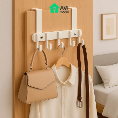 Giá Treo Đồ Sau Cánh Cửa 5 Móc AVI-MT2 Kim Loại Siêu Bền - Tiết Kiệm Không Gian, Đa Năng, Gọn Gàng, Giá Chỉ 59.000₫ 6 Giá Treo Đồ Sau Cánh Cửa 5 Móc AVI-MT2 Kim Loại Siêu Bền - Tiết Kiệm Không Gian, Đa Năng, Gọn Gàng, Giá Chỉ 59.000₫ 6