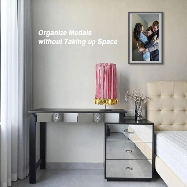 Giá treo huy chương xoay NBANLIKE - Kệ trưng bày đa năng, di động, chống gỉ, bền cho gia đình 3